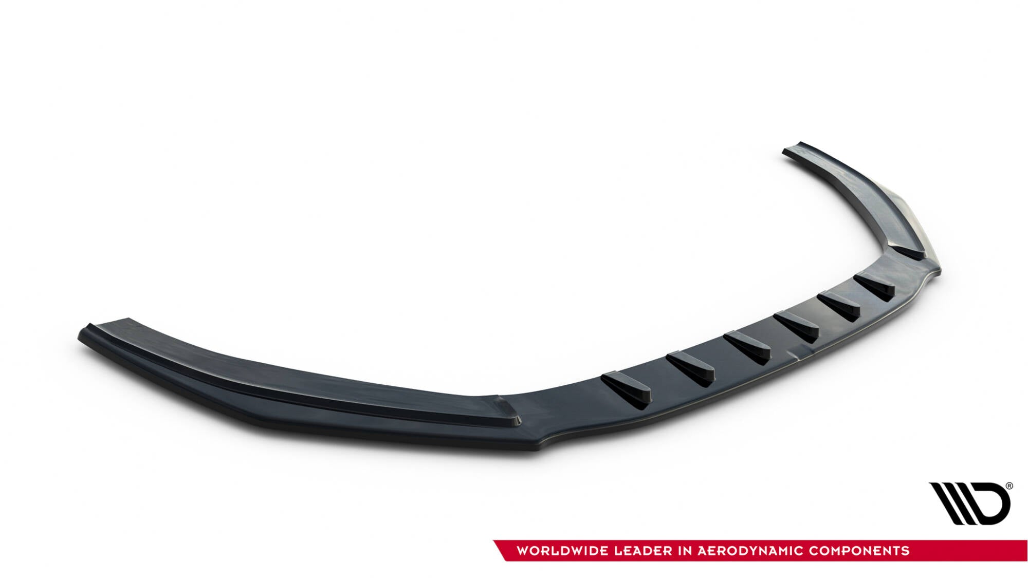 Maxton Design Street+ Spoilerlippe Front Ansatz V.1 passend für Audi RS5 Coupe / Sportback F5 schwarz Hochglanz