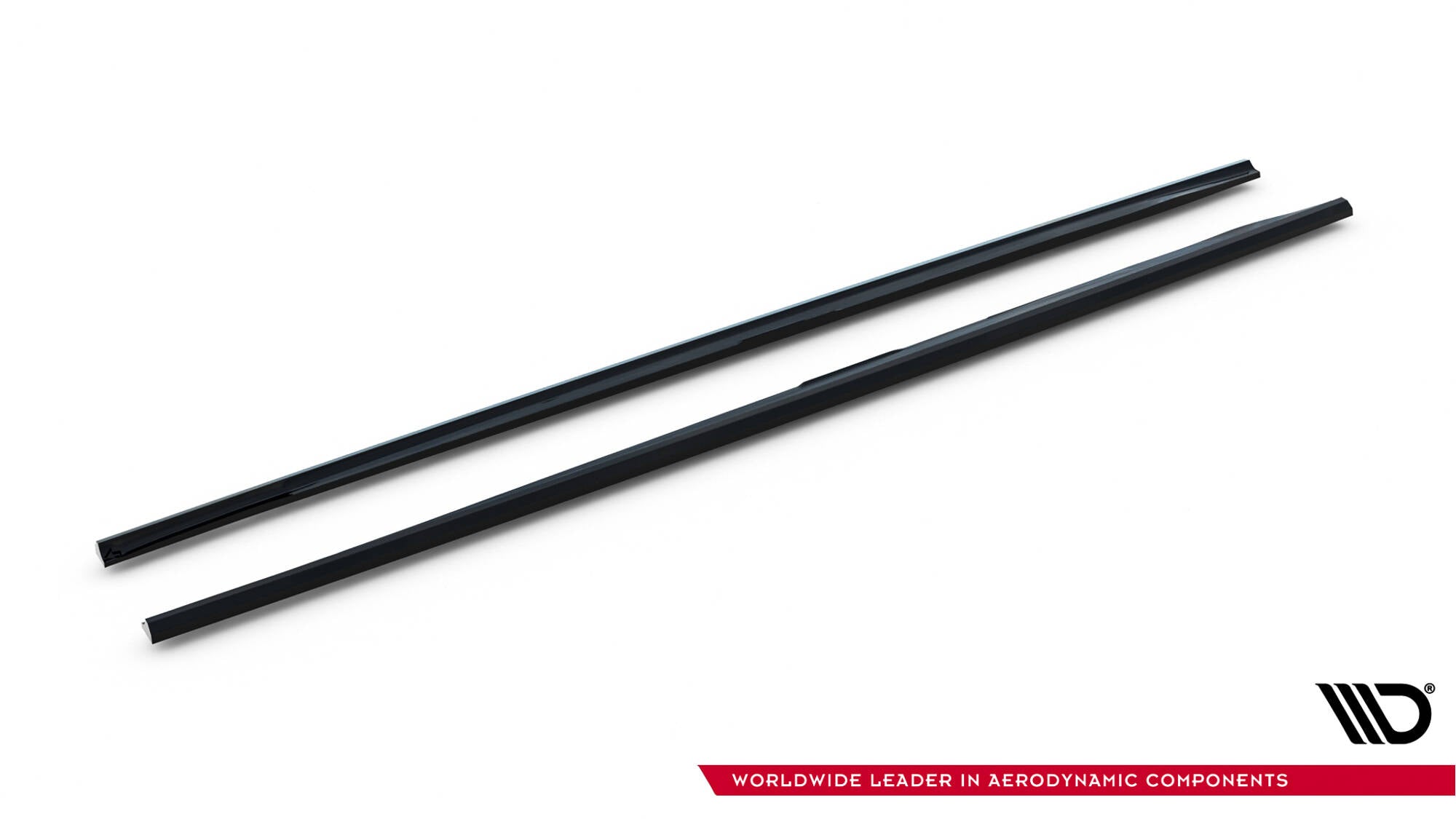 Maxton Design Street+ Seitenschweller Leisten V.2 passend für Audi A6 S-line / S6 C7 schwarz Hochglanz