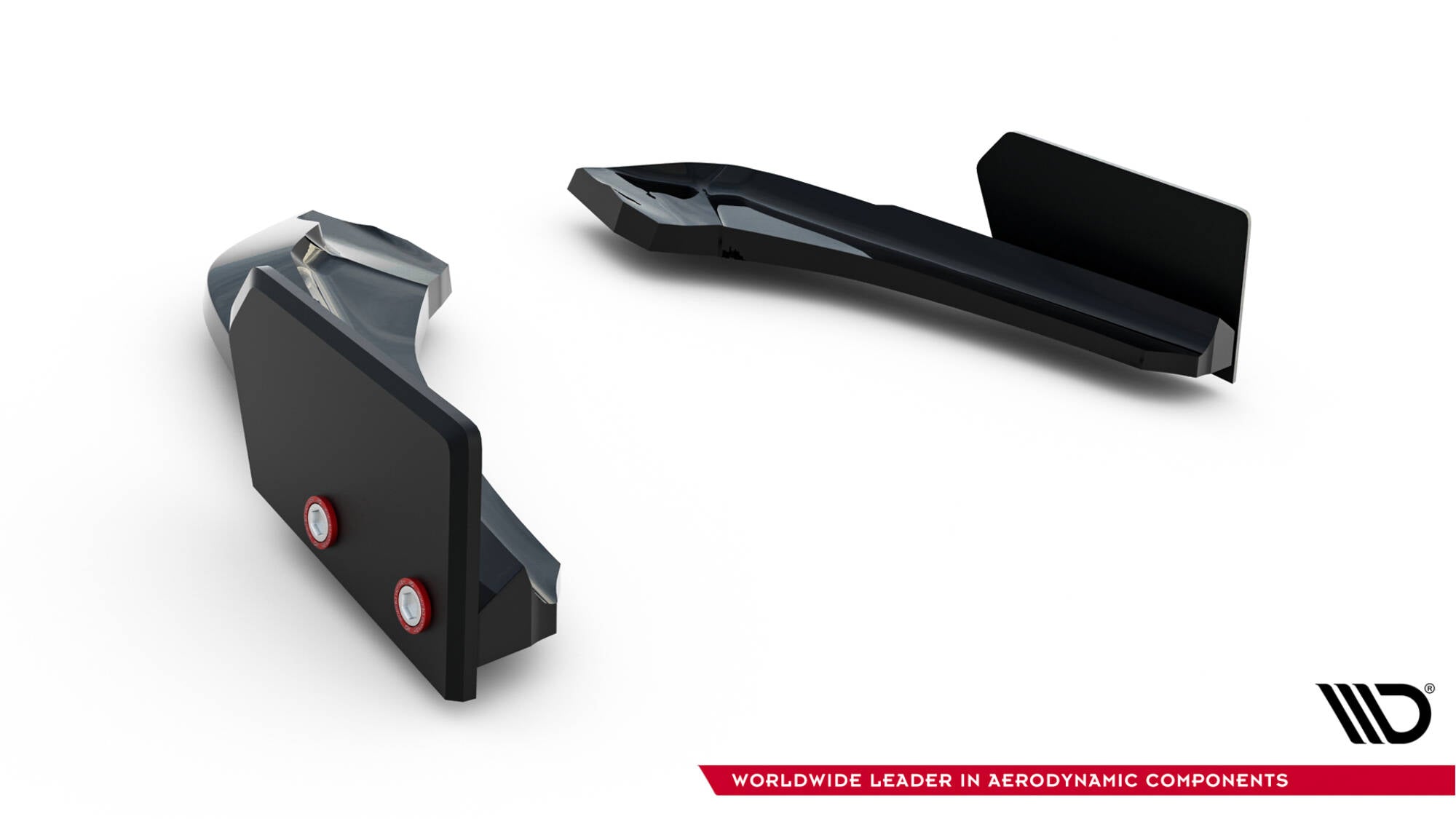 Maxton Design Heck Ansatz Flaps Diffusor V.5 + Flaps passend für (Für heckansatz V.3) BMW 1er M-Paket / M140i F20 Facelift