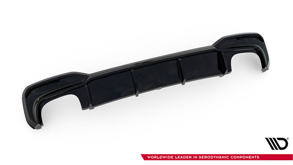 Maxton Design Diffusor Heck Ansatz passend für BMW M550i / 5 M-Paket Limousine / Touring G30 / G31