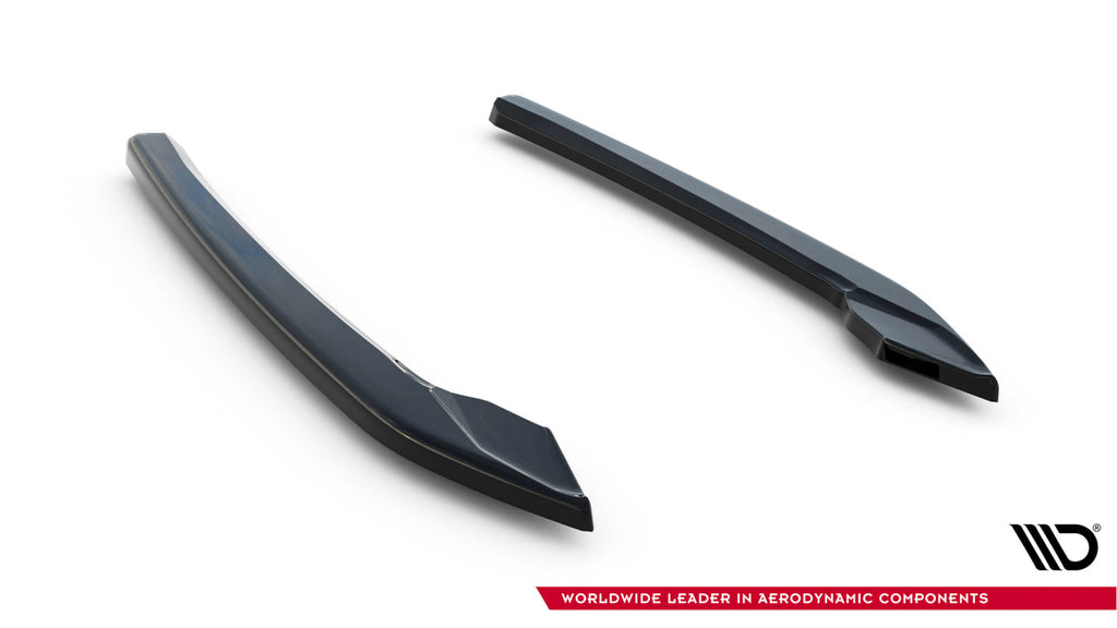 Maxton Design Heck Ansatz Flaps Diffusor V.3 passend für Skoda Superb Liftback / Combi Mk3 schwarz Hochglanz