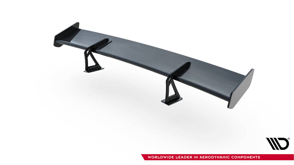 Maxton Design Carbon Spoiler With Upper Swan Mounting + LED BMW 1er M E82 für BMW M1 E82