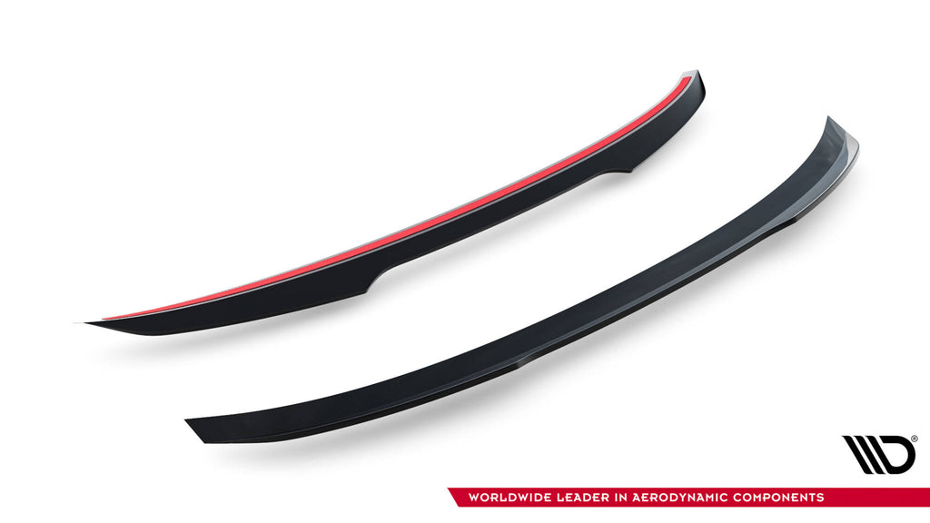 Maxton Design Spoiler CAP passend für BMW M340i / 3 M-Paket / M3 Limousine G20 schwarz Hochglanz