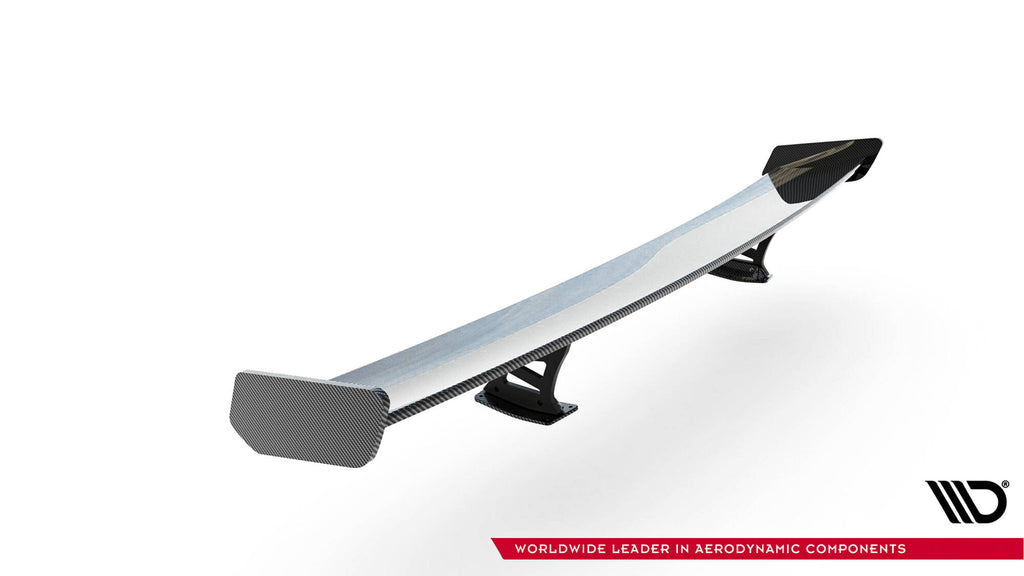 Maxton Design Carbon Spoiler With Internal Brackets Uprights Audi A3 / A3 S-Line / S3 / RS3 Limousine 8V / 8V Facelift für Audi A3
