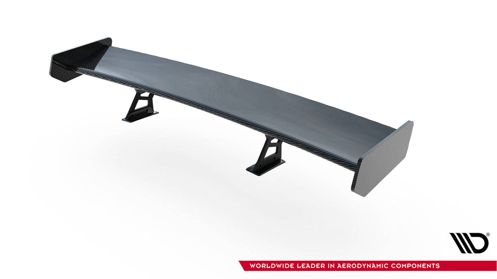 Maxton Design Carbon Spoiler With Internal Brackets Uprights BMW 3er Coupe E46 für BMW 3er E46