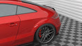 Maxton Design Heck Ansatz Flaps Diffusor passend für Audi TT 3.2 V6 8J schwarz Hochglanz