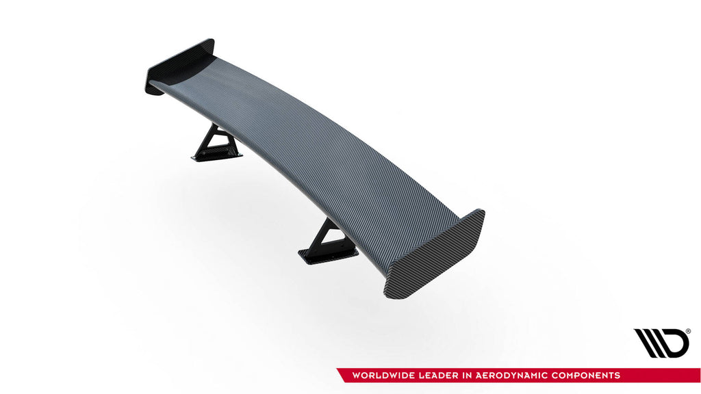 Maxton Design Carbon Spoiler With Internal Brackets Uprights V.1 BMW 1er M E82 für BMW M1 E82