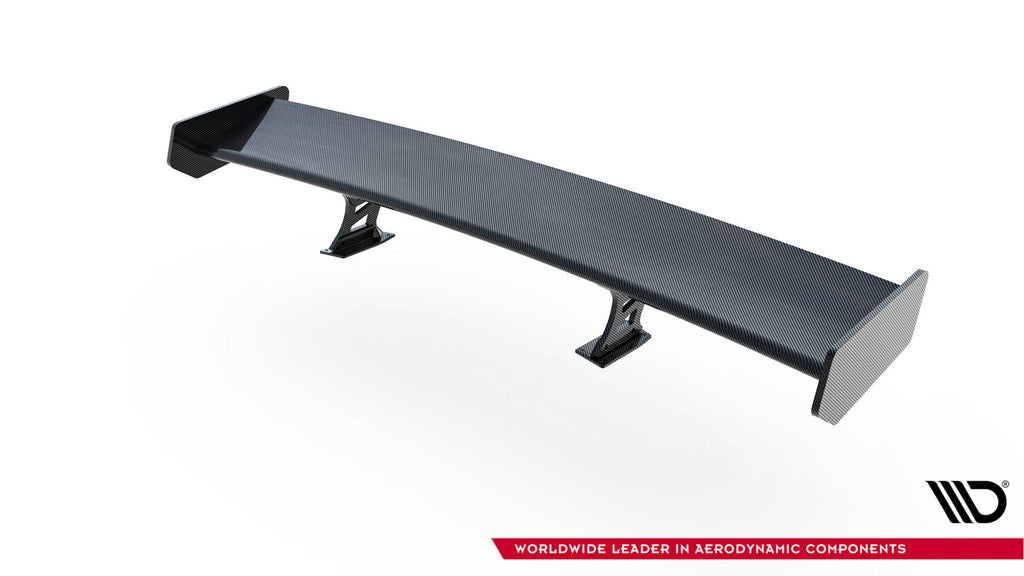Maxton Design Carbon Spoiler With Internal Brackets Uprights Audi A5 Coupe 8T für Audi A5 / S5 / RS5