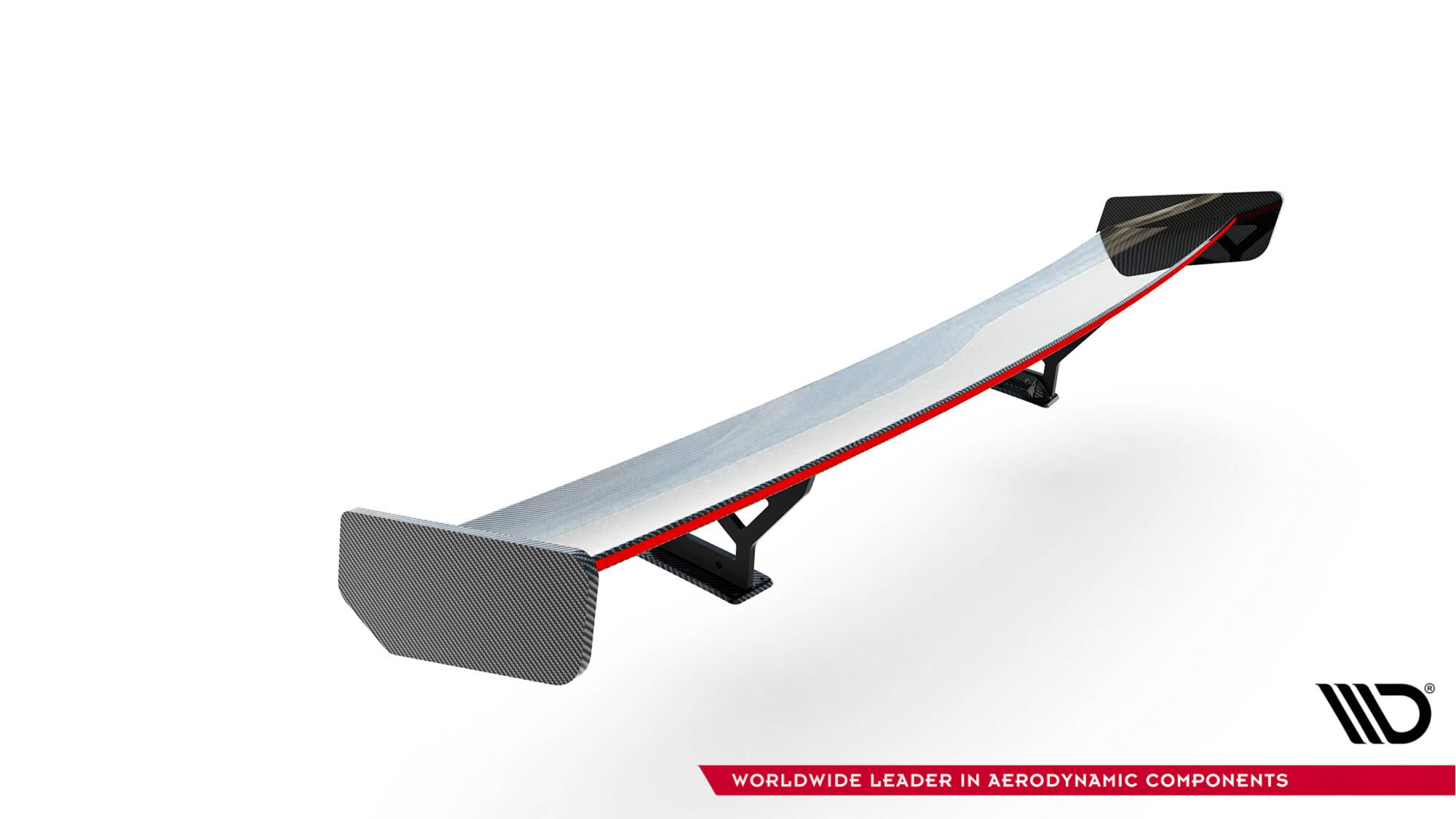 Maxton Design Carbon Spoiler With Internal Brackets Uprights + LED Honda Civic SI Mk10 für Honda Civic Mk10