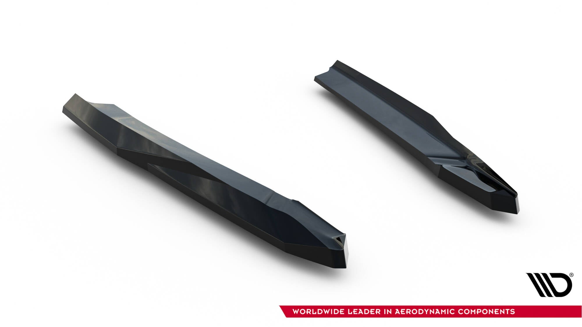 Maxton Design Heck Ansatz Flaps Diffusor V.7 passend für Skoda Octavia RS Liftback / Combi Mk4 schwarz Hochglanz
