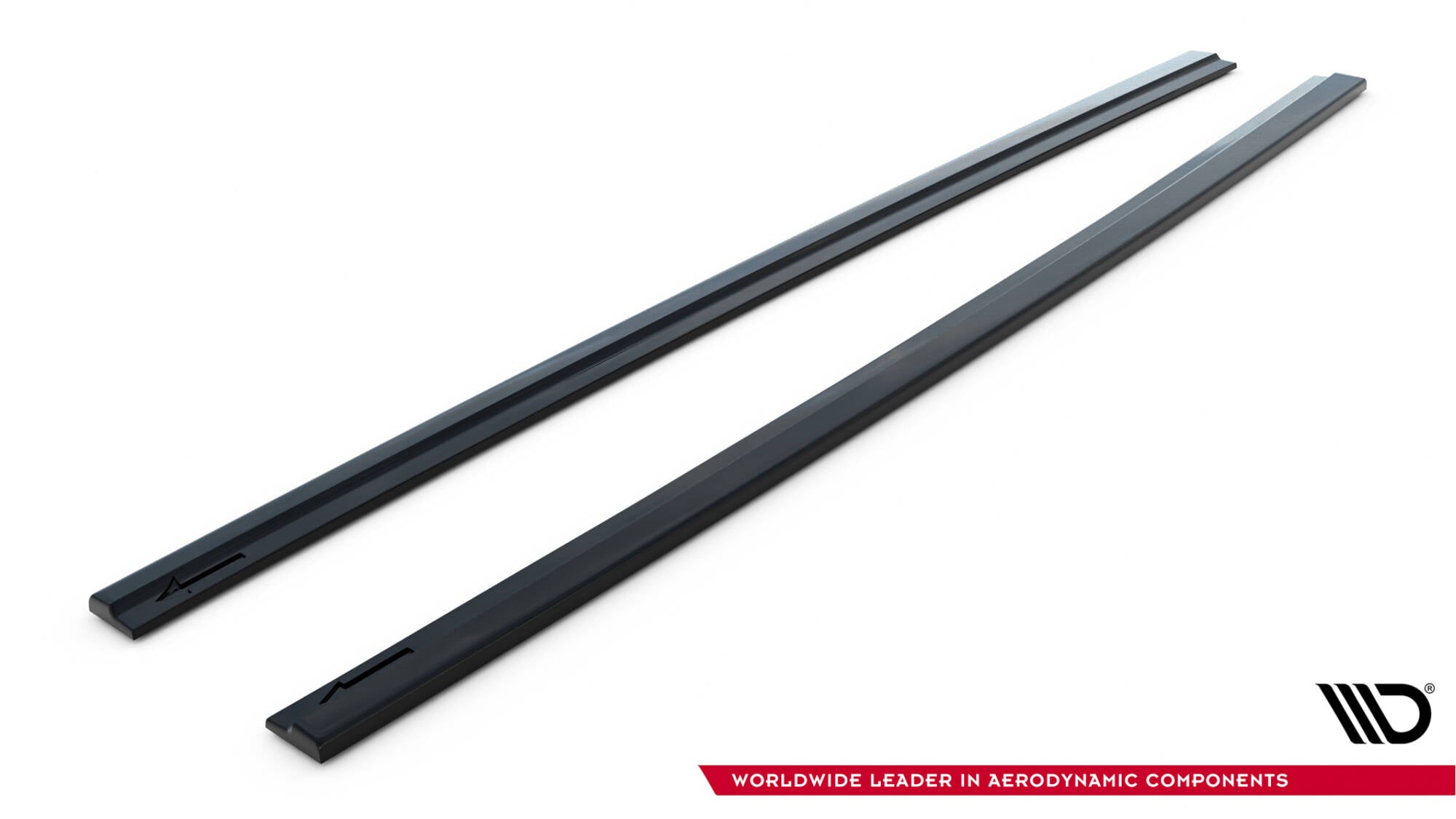Maxton Design Street+ Seitenschweller Leisten passend für Audi S7 / A7 S-Line C7 FL schwarz Hochglanz