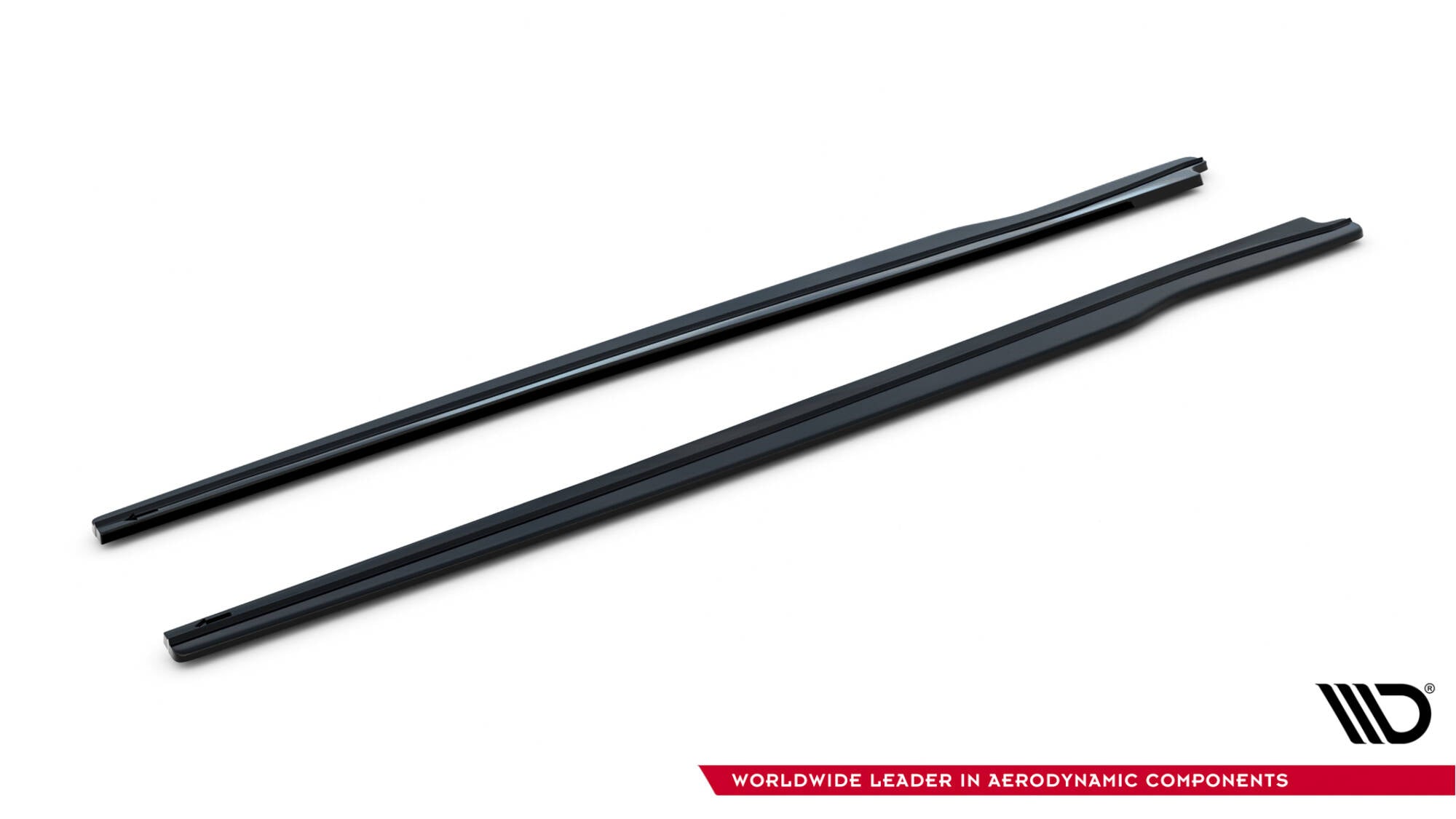 Maxton Design Street+ Seitenschweller Leisten passend für Lexus RC Mk1 schwarz Hochglanz