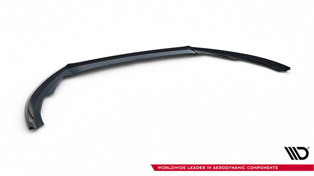 Maxton Design Street+ Spoilerlippe Front Ansatz V.3 passend für Ford Focus ST / ST-Line Mk4 Facelift schwarz Hochglanz
