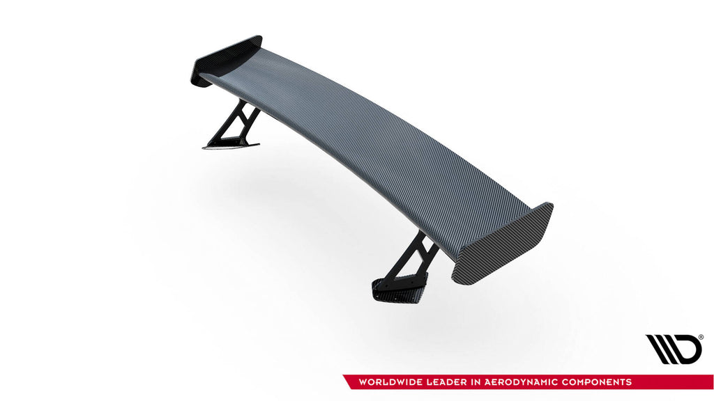 Maxton Design Carbon Spoiler With External Brackets Uprights Toyota GR86 / Subaru BRZ Mk2 für Toyota GR86 Mk1