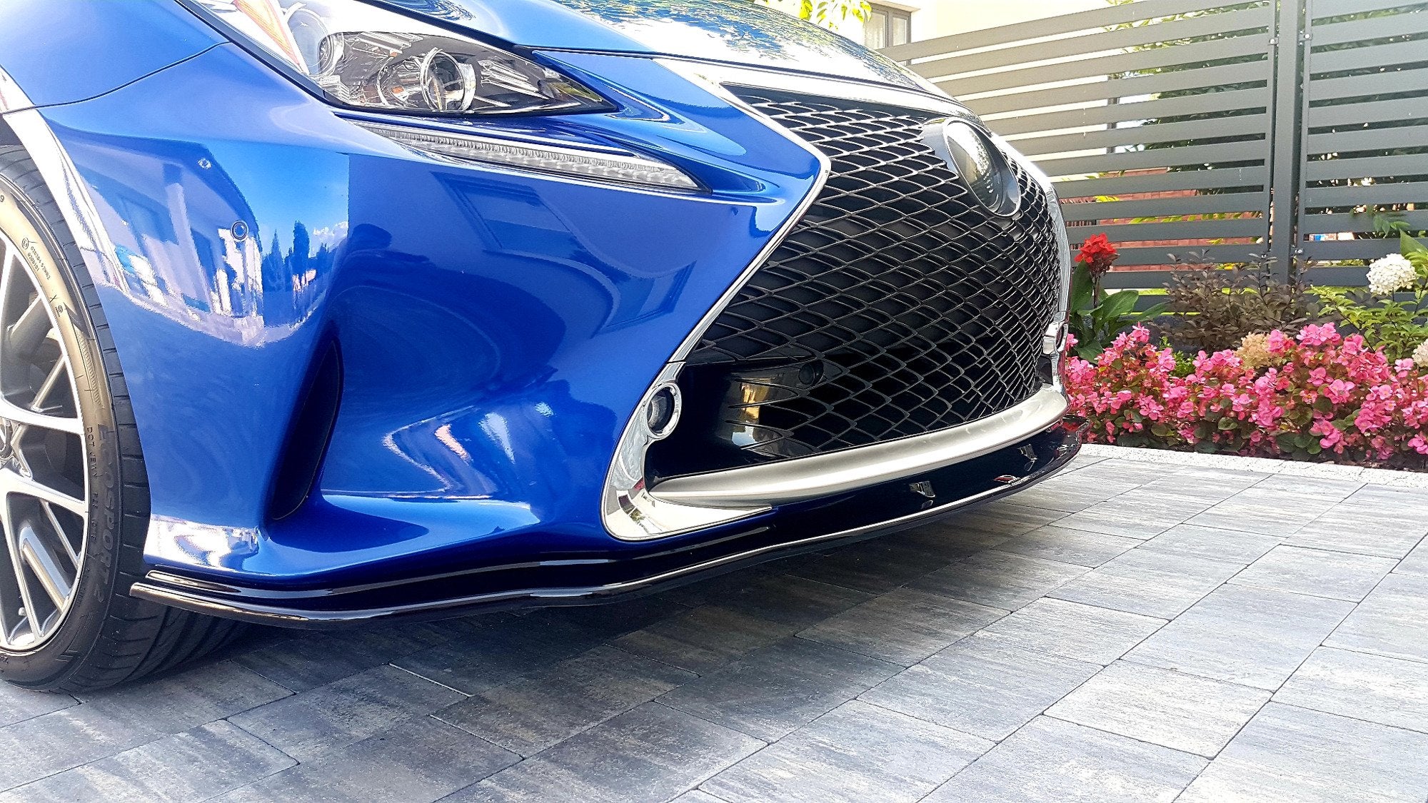 Maxton Design Front Ansatz V.2 für Lexus Rc Carbon Look