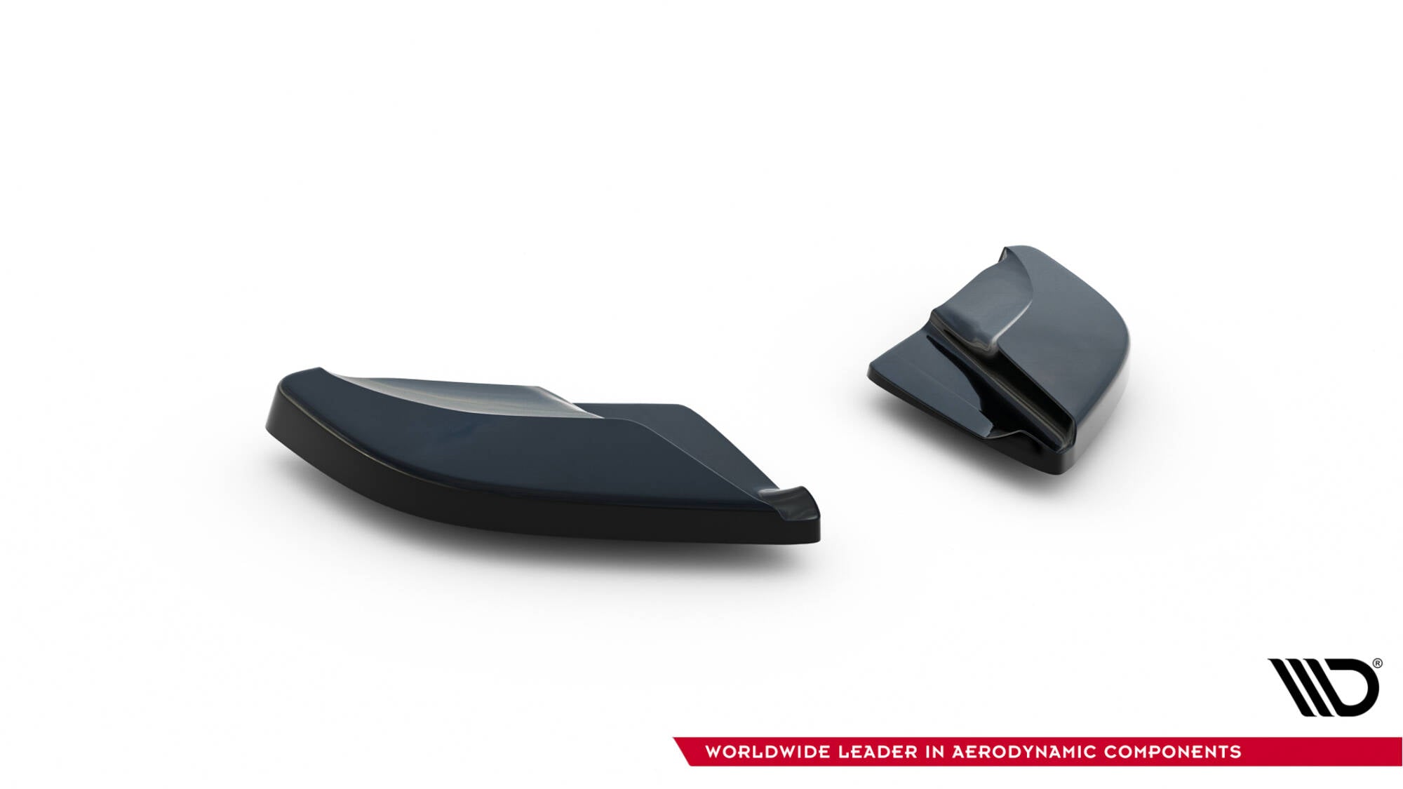 Maxton Design Heck Ansatz Flaps Diffusor V.2 passend für VW Scirocco Mk3 schwarz Hochglanz