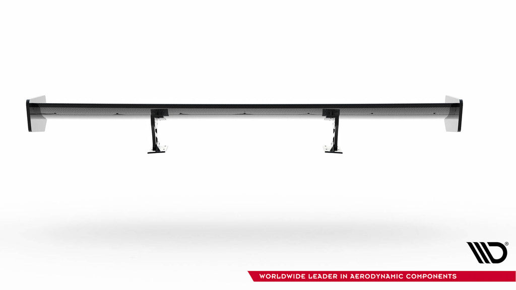 Maxton Design Carbon Spoiler With Internal Brackets Uprights Audi A5 Coupe 8T für Audi A5 / S5 / RS5
