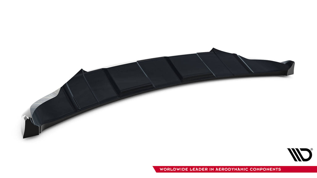 Maxton Design Street+ Spoilerlippe Front Ansatz passend für Land Rover Range Rover Sport Mk2 schwarz Hochglanz