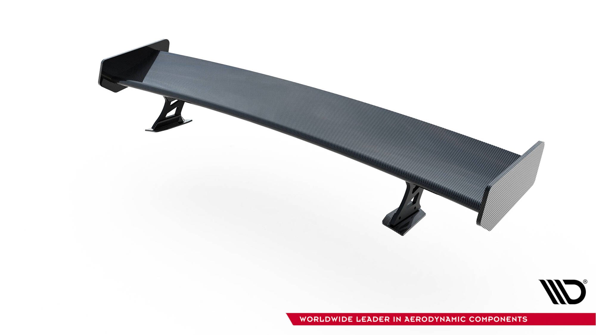 Maxton Design Carbon Spoiler With External Brackets Uprights Audi A5 Coupe 8T für Audi A5 / S5 / RS5