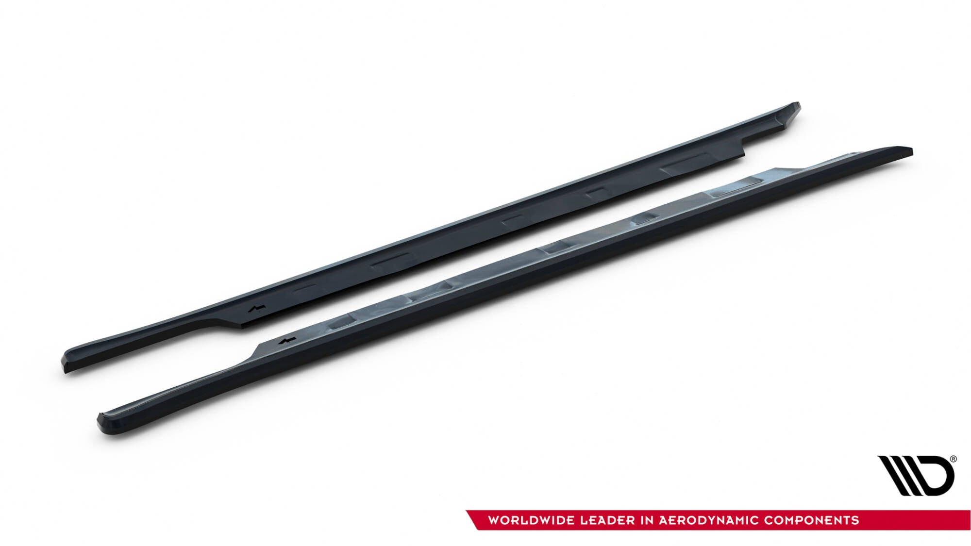 Maxton Design Street+ Seitenschweller Leisten passend für V.1 passend für Tesla Model S Plaid Mk1 Facelift schwarz Hochglanz