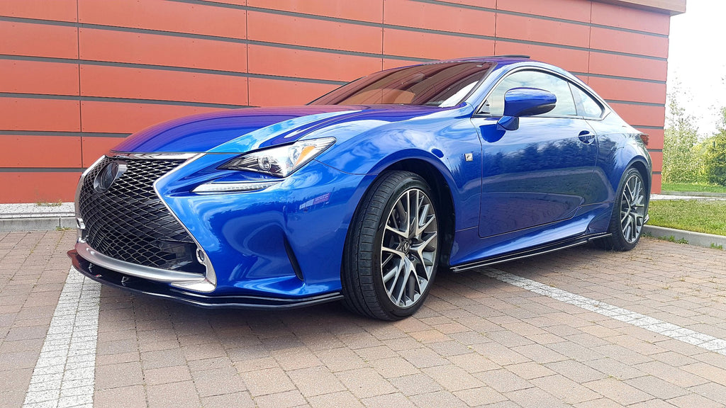 Maxton Design Front Ansatz V.2 für Lexus Rc Carbon Look