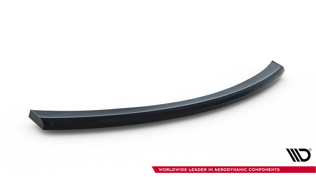 Maxton Design Mittlerer Diffusor Heck Ansatz passend für Audi TT S-Line 8J Facelift schwarz Hochglanz