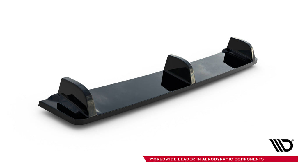 Maxton Design Heckansatz VW GOLF 7 R im DTM LOOK schwarz Hochglanz für Volkswagen Golf Mk7