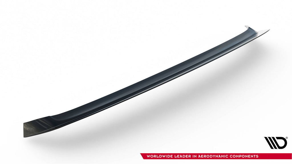 Maxton Design Spoiler CAP V.1 passend für VW Golf R / R-Line / GTI / GTD Mk7 / Mk7 Facelift schwarz Hochglanz