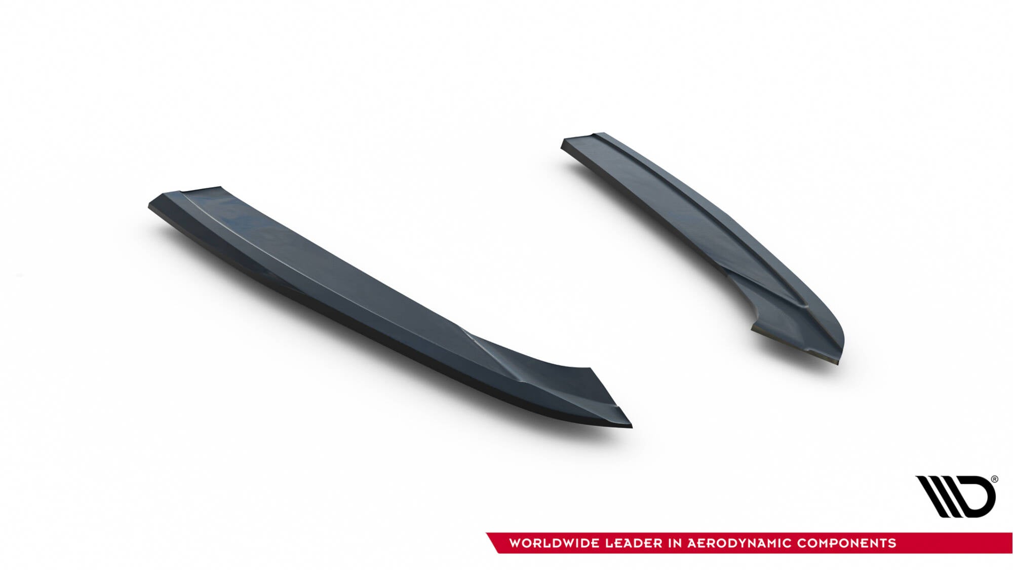 Maxton Design Heck Ansatz Flaps Diffusor V.3 passend für Audi S6 / A6 S-Line / A6 C7 FL schwarz Hochglanz