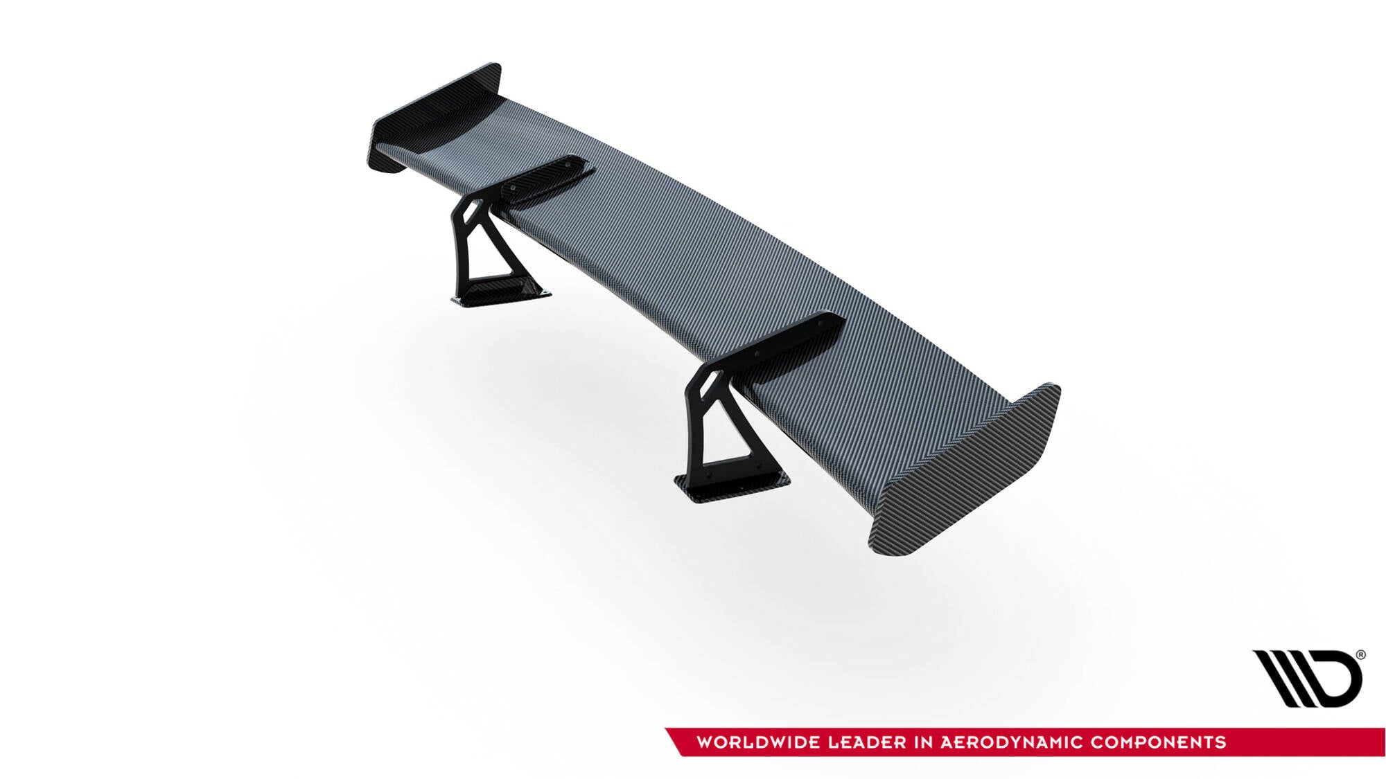 Maxton Design Carbon Spoiler With Upper Swan Mounting + LED BMW 1er M E82 für BMW M1 E82