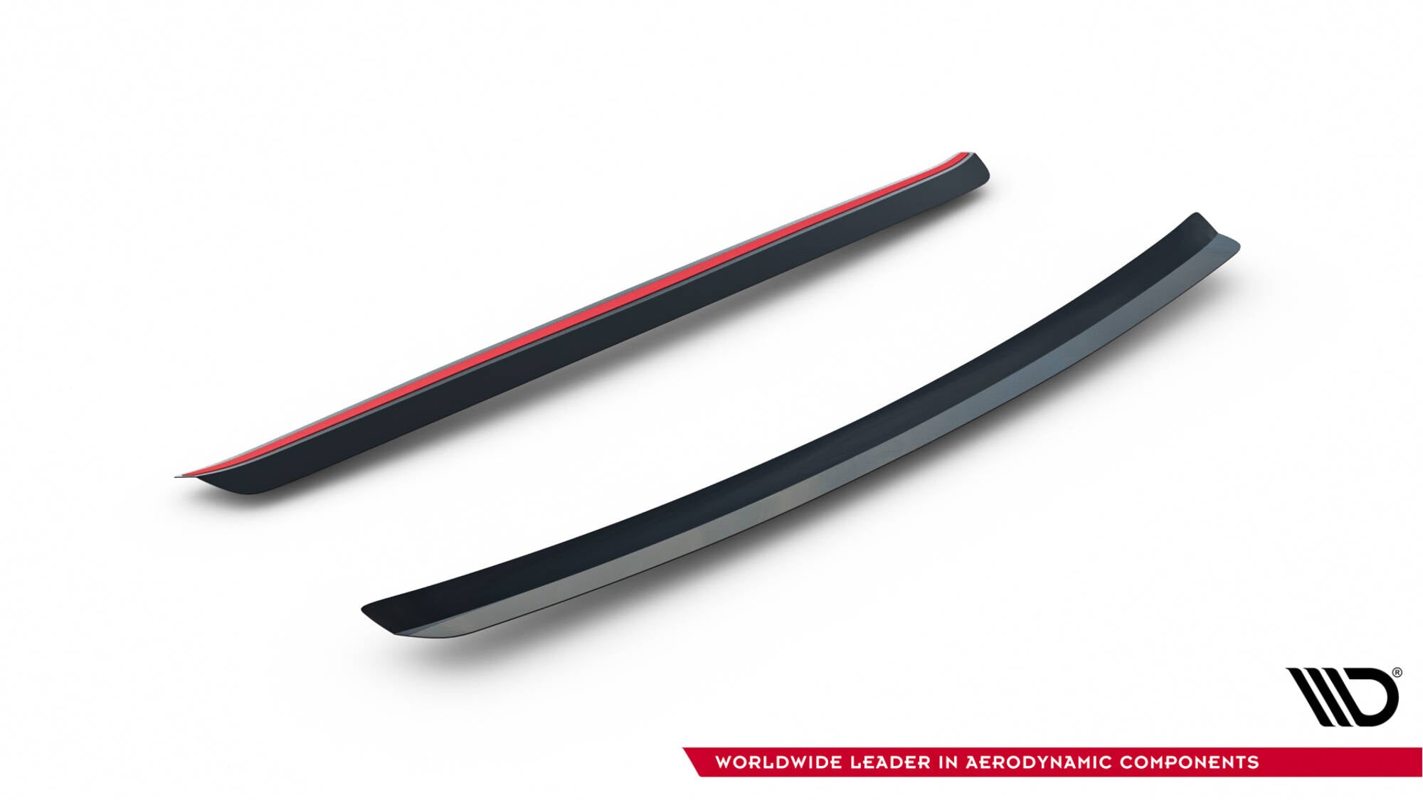 Maxton Design OBERER Spoiler CAP passend für BMW M3 / 3 M-Paket E36 Coupe GT Klasse schwarz Hochglanz