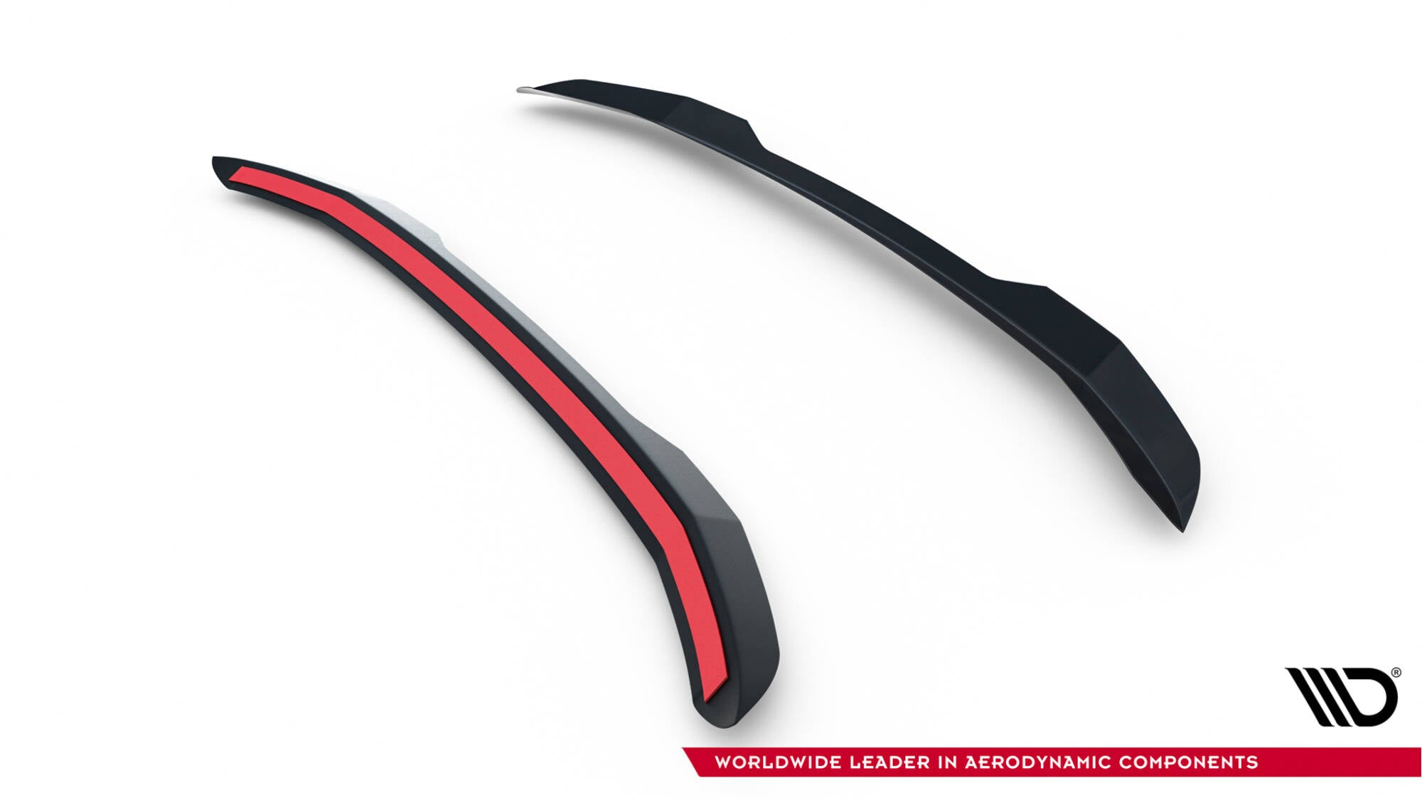 Maxton Design Spoiler CAP passend für Peugeot 308 GT Hatchback Mk3 schwarz Hochglanz