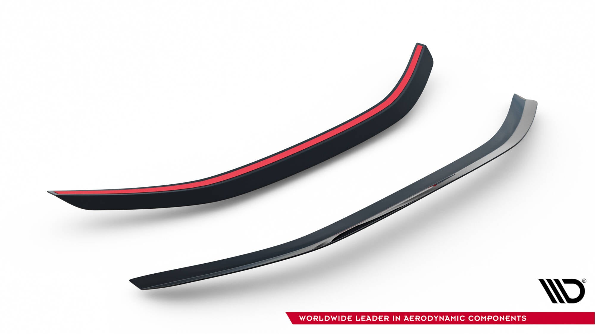 Maxton Design Spoiler CAP passend für Lexus RC Mk1 schwarz Hochglanz