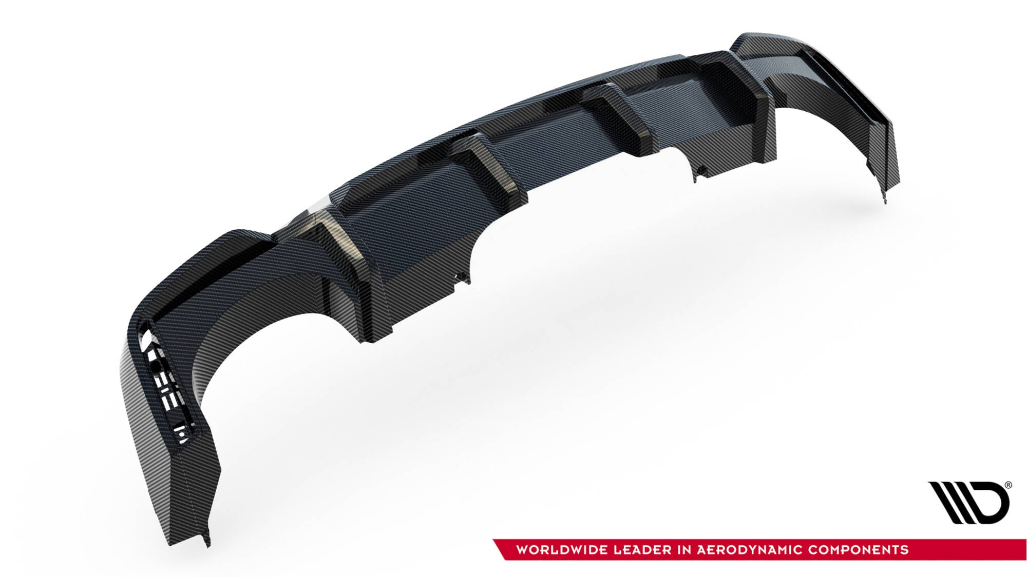 Maxton Design Prepreg Carbon Fiber Diffusor Heck Ansatz passend für Audi RS7 C8 (version mit towbar)