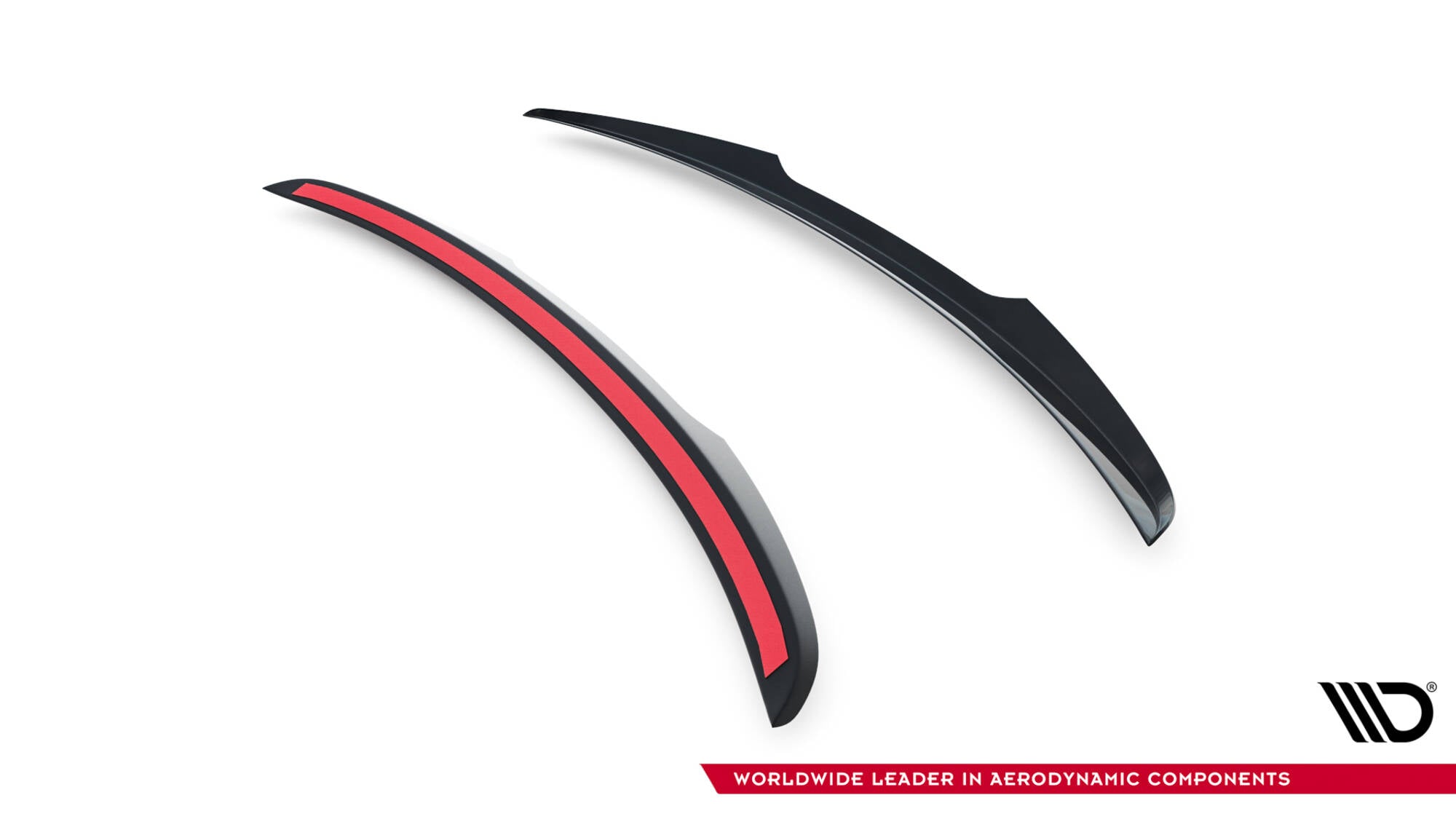 Maxton Design Spoiler CAP passend für VW Atlas R-Line Mk1 Facelift 2 schwarz Hochglanz