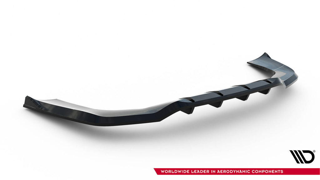 Maxton Design Street+ Mittlerer Diffusor RACE passend für Mercedes-AMG SL 63 R232 schwarz Hochglanz