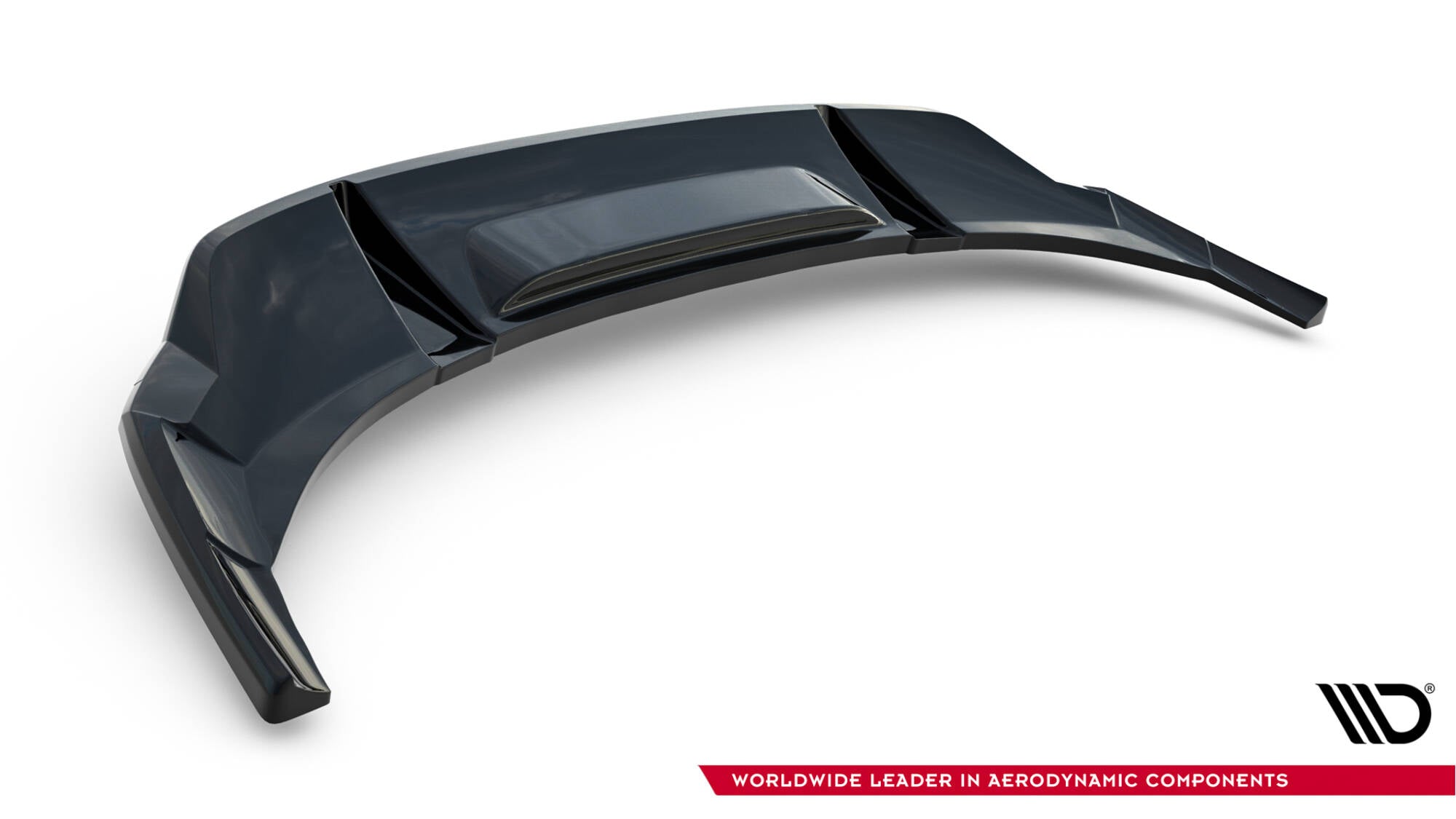 Maxton Design Street+ Mittlerer Diffusor RACE passend für Audi e-Tron S-Line schwarz Hochglanz