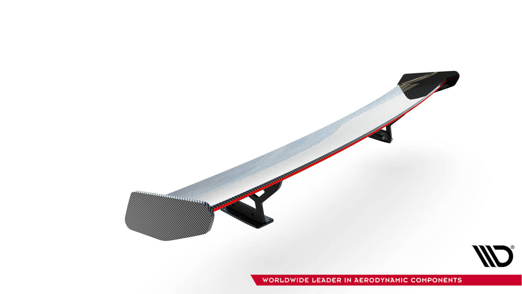Maxton Design Carbon Spoiler With Internal Brackets Uprights + LED BMW 5er / M5 Limousine G30 / F90 für BMW M5 F90