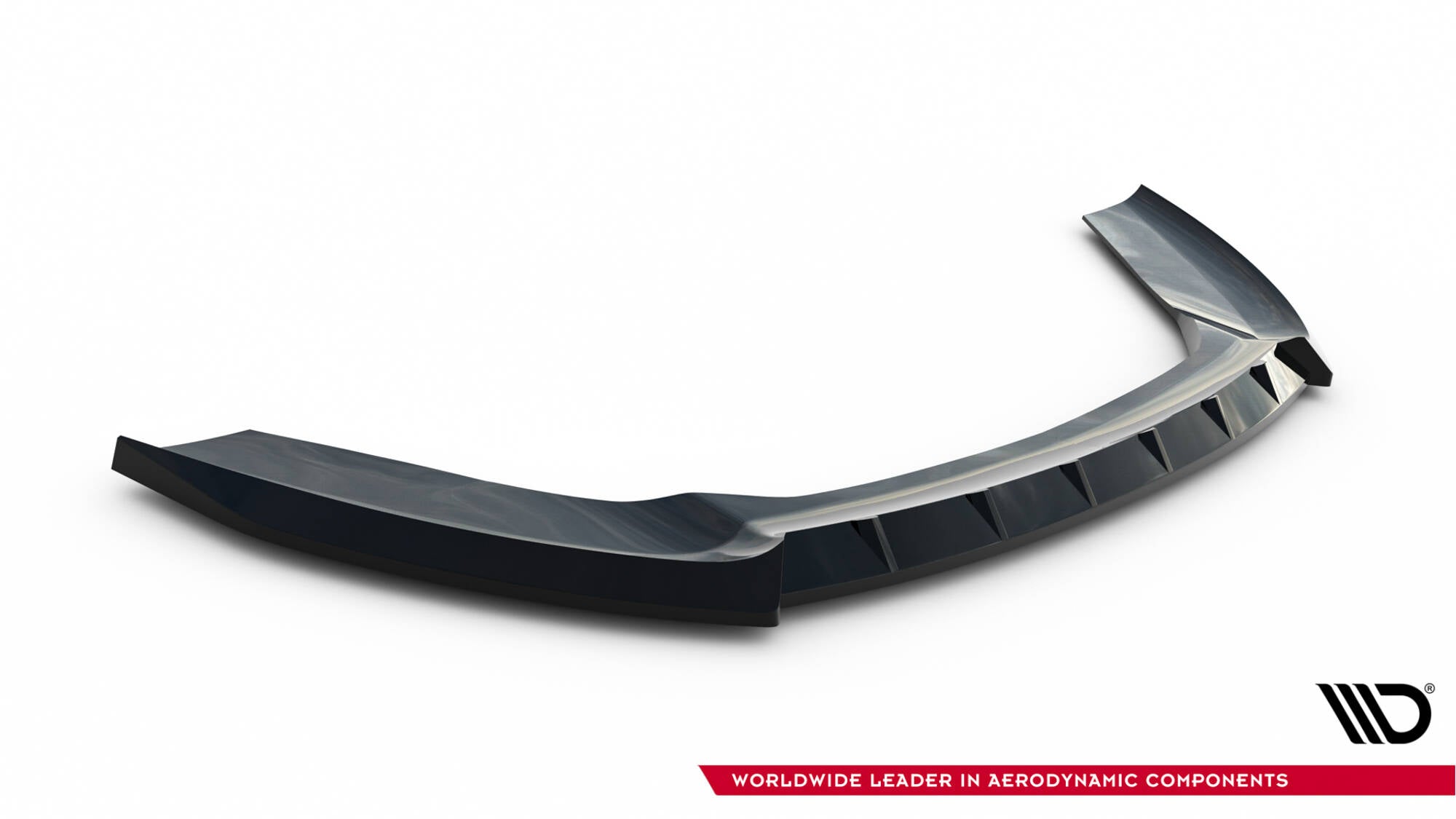 Maxton Design Street+ Spoilerlippe Front Ansatz V.6 passend für Ford Fiesta ST Mk7 Facelift schwarz Hochglanz