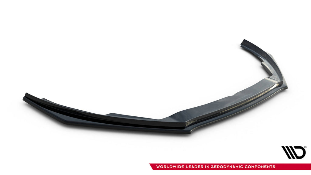 Maxton Design Street+ Spoilerlippe Front Ansatz V.5 passend für Ford Focus ST / ST-Line Mk4 Facelift schwarz Hochglanz