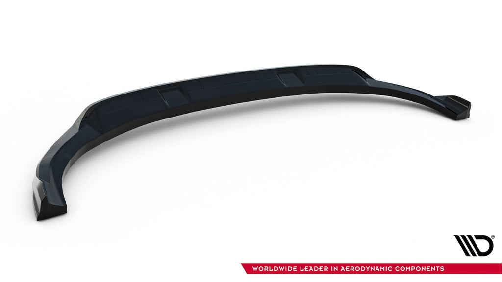 Maxton Design Street+ Spoilerlippe Front Ansatz passend für Audi e-Tron S-Line schwarz Hochglanz
