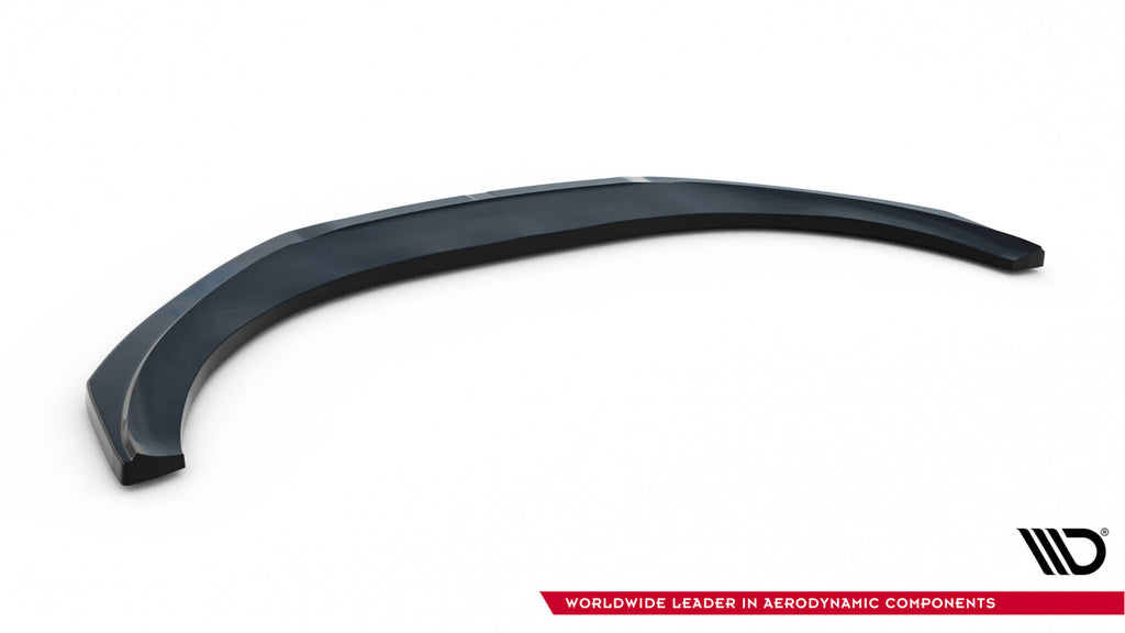 Maxton Design Street+ Spoilerlippe Front Ansatz V.2 passend für Audi TT 8J schwarz Hochglanz