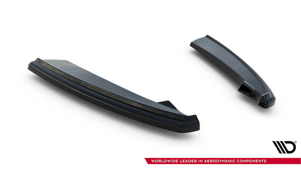 Maxton Design Heck Ansatz Flaps Diffusor passend für Lexus LC 500 schwarz Hochglanz