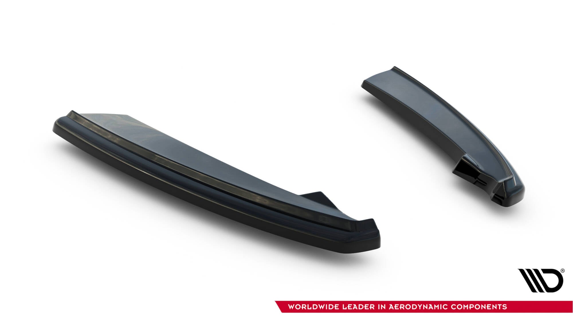 Maxton Design Heck Ansatz Flaps Diffusor passend für Lexus LC 500 schwarz Hochglanz