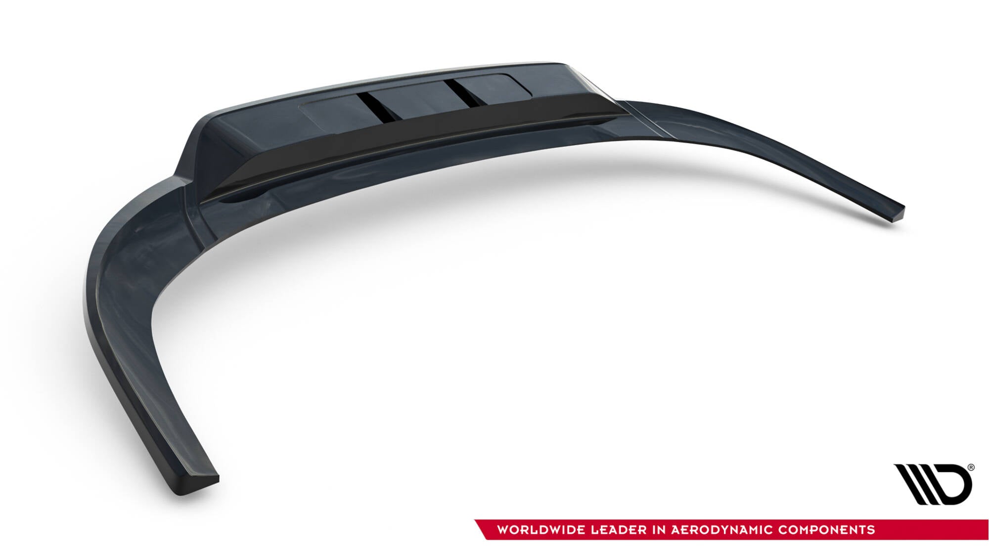 Maxton Design Street+ Mittlerer Diffusor RACE passend für Audi A3 Limousine 8Y schwarz Hochglanz
