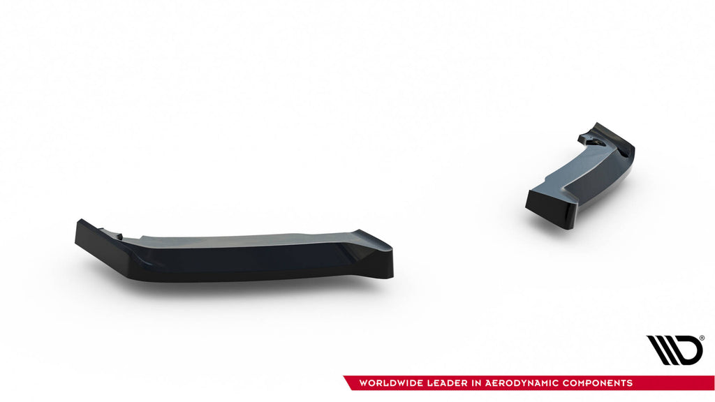 Maxton Design Heck Ansatz Flaps Diffusor V.1 passend für Toyota GR Yaris Mk4 Facelift schwarz Hochglanz