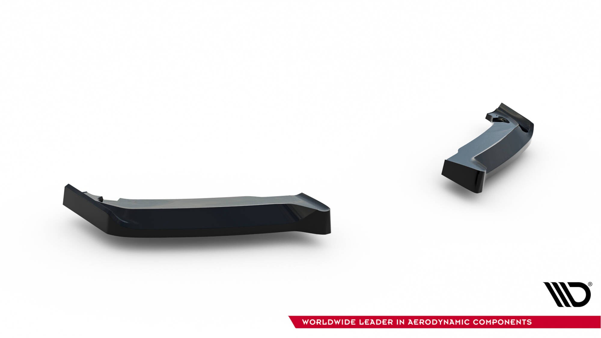 Maxton Design Heck Ansatz Flaps Diffusor V.1 passend für Toyota GR Yaris Mk4 Facelift schwarz Hochglanz
