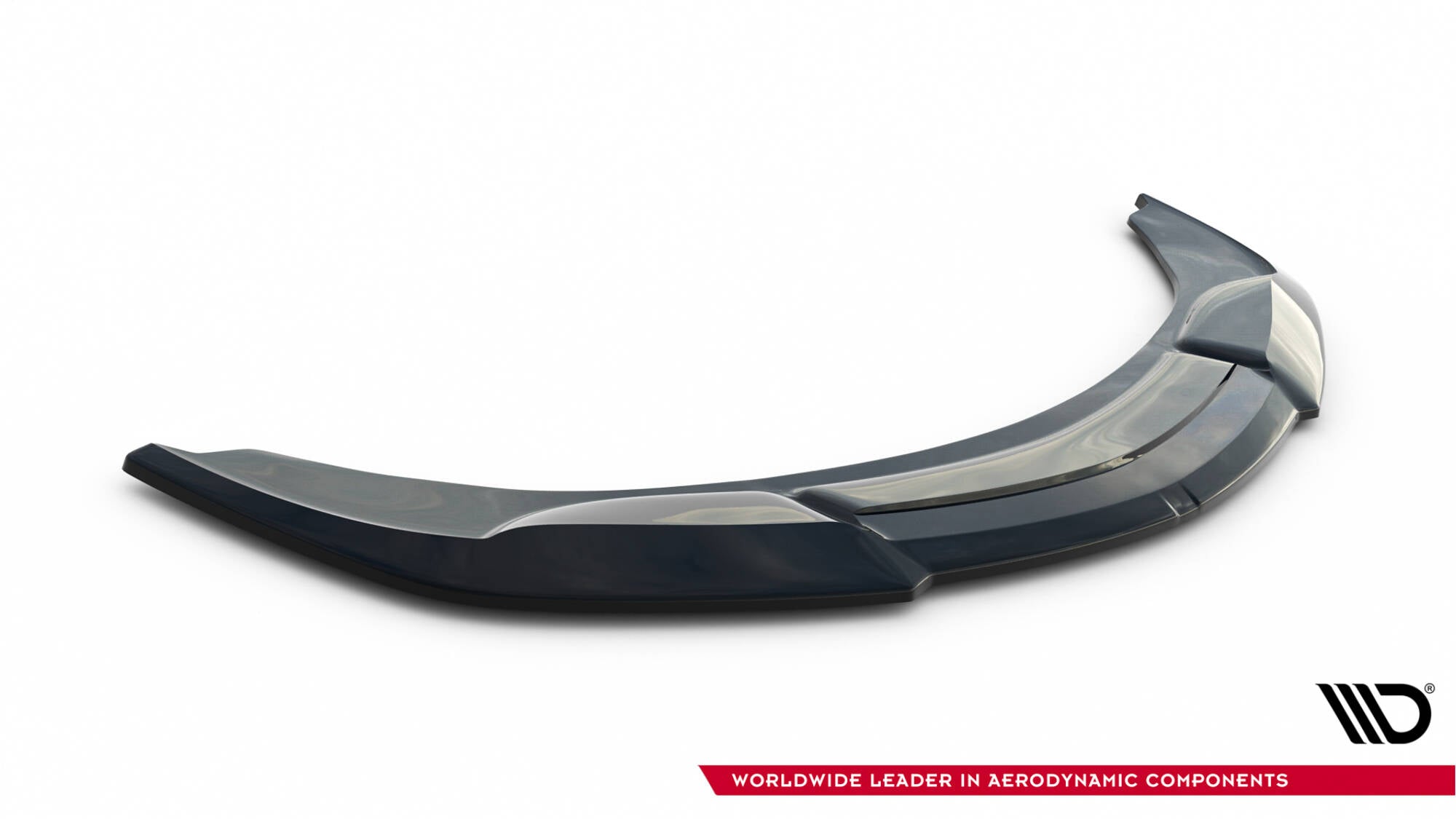 Maxton Design Street+ Spoilerlippe Front Ansatz V.2 passend für BMW 6er Coupe E63 / Cabrio E64 schwarz Hochglanz
