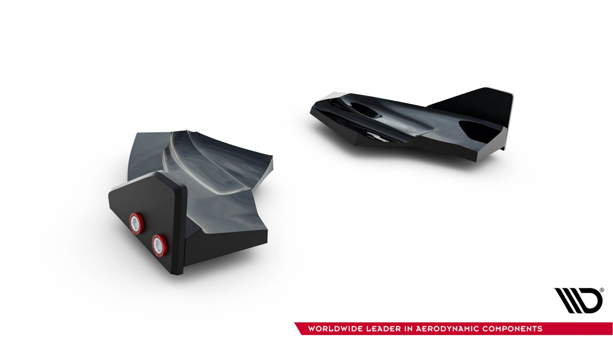 Maxton Design Heck Ansatz Flaps Diffusor V.3 + Flaps passend für Ford Fiesta ST Mk7 Facelift