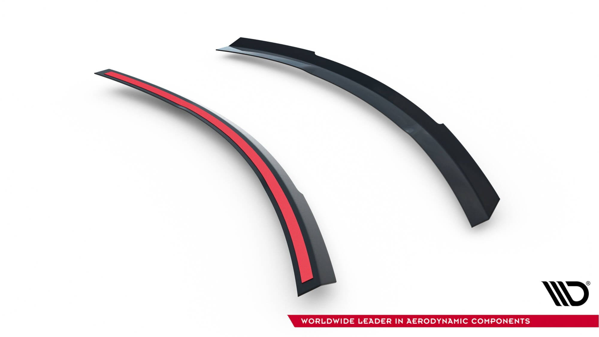 Maxton Design Spoiler CAP passend für Mercedes-Benz GLA 45 AMG schwarz Hochglanz